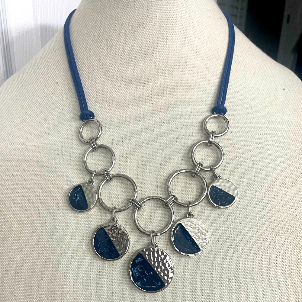 Chico’s Lunar Eclipse Necklace. NWT